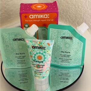 Amika The Kure Strength Repair Three Piece Discovery Set Gift Box